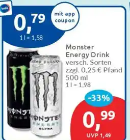 Budni Monster Energy Drink Angebot