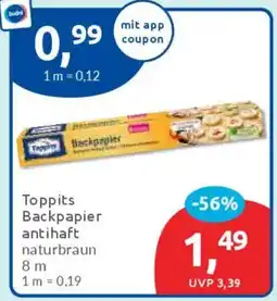 Budni Toppits Backpapier antihaft Angebot