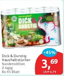 Budni Dick & Durstig Haushaltstücher Sonderedition Angebot