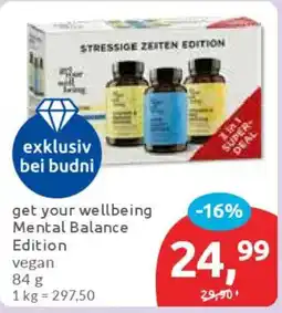 Budni get your wellbeing Mental Balance Edition Angebot