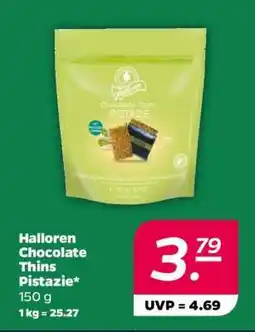 NETTO Halloren Chocolate Thins Pistazie Angebot