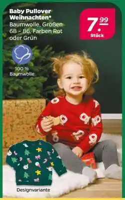 NETTO Baby Pullover Weihnachten Angebot