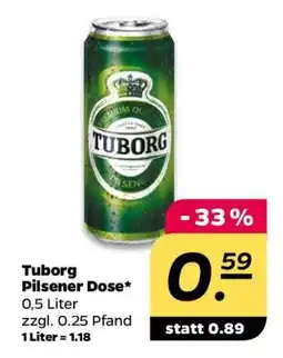 NETTO Tuborg Pilsener Dose Angebot