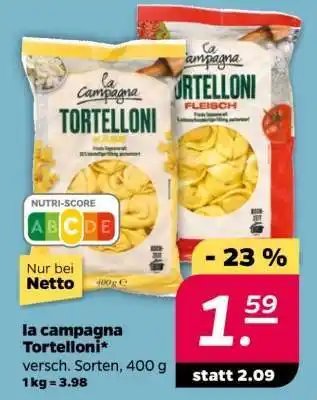 NETTO la campagna Tortelloni Angebot