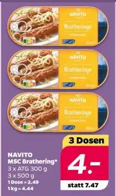 NETTO NAVITO MSC Bratheringe Angebot