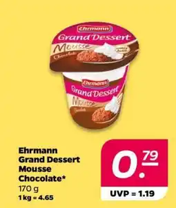 NETTO Ehrmann Grand Dessert Mousse Chocolate Angebot