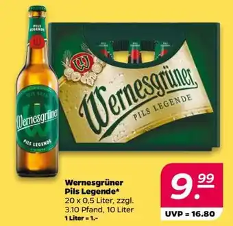 NETTO Wernesgrüner Pils Legende Angebot
