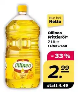 NETTO Ollineo Frittieröl Angebot