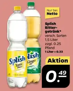 NETTO Splish Bittergetränk Angebot