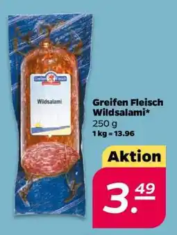 NETTO Greifen Fleisch Wildsalami Angebot