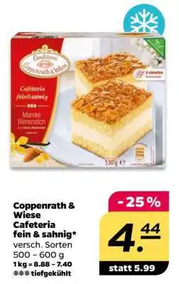 NETTO COPPENRATH & WIESE Cafeteria fein & sahnig Angebot