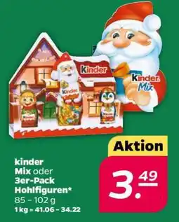 NETTO kinder Mix oder 3er-Pack Hohlfiguren Angebot
