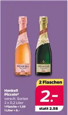 NETTO Henkell Piccolo Angebot