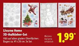 Lidl LIVARNO home 3D-Aufkleber-Set Angebot