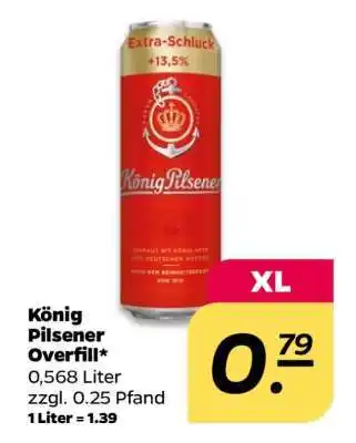 NETTO König Pilsener Overfill Angebot