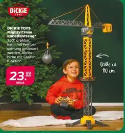 NETTO DICKIE TOYS Mighty Crane Kabelfahrzeug Angebot