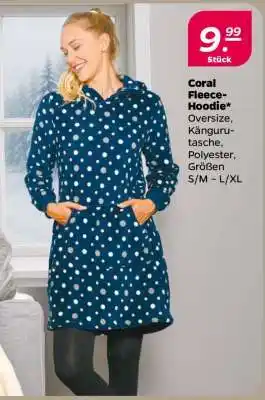 NETTO Coral Fleece-Hoodie Angebot