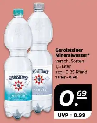 NETTO Gerolsteiner Mineralwasser Angebot