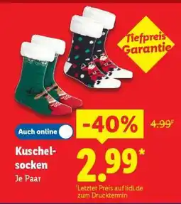 Lidl Kuschelsocken Angebot