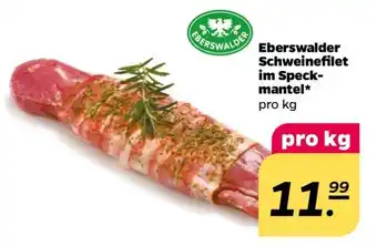 NETTO Eberswalder Schweinefilet im Speckmantel Angebot