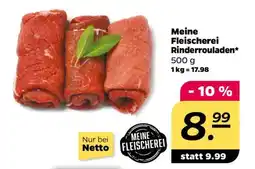 NETTO Meine Fleischerei Rinderrouladen Angebot