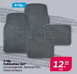 NETTO 4-tlg. Fußmatten -Set Angebot