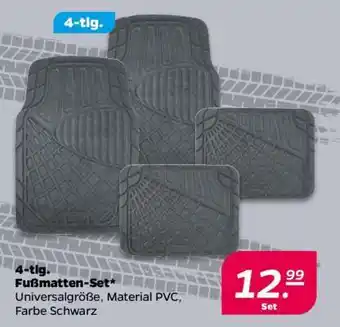 NETTO 4-tlg. Fußmatten -Set Angebot