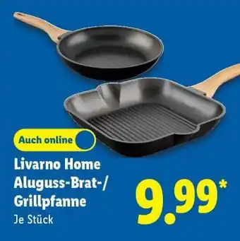 Lidl Livarno Home Aluguss-Brat-/Grillpfanne Angebot