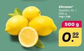 NETTO Zitronen Angebot
