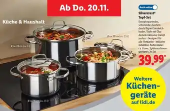 Lidl Silvercrest Topf-Set Angebot