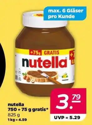 NETTO nutella Angebot