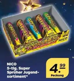 NETTO NICO 5-tlg. Super Sprüher Jugendsortiment Angebot