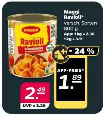 NETTO Maggi Ravioli Angebot