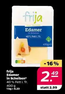 NETTO frija Edamer in Scheiben Angebot