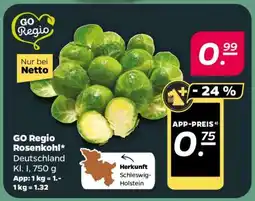 NETTO GO Regio Rosenkohl Angebot