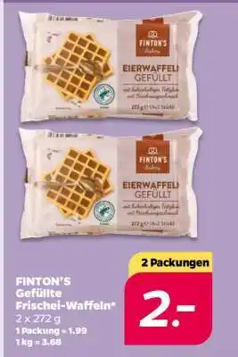 NETTO FINTON'S Gefüllte Frischei-Waffeln Angebot