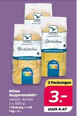 NETTO Möwe Suppennudeln Angebot