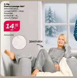 NETTO 2-tlg. Fleece-Lounge-Set Angebot