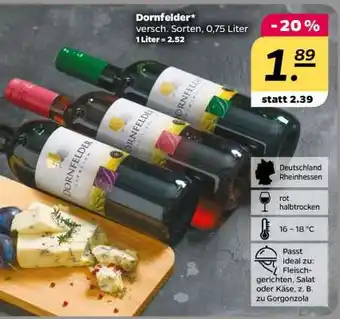 NETTO Dornfelder Angebot