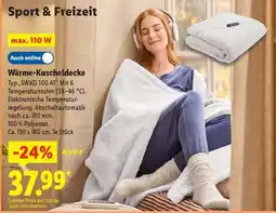 Lidl Wärme-Kuscheldecke Angebot