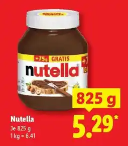 Lidl nutella Angebot