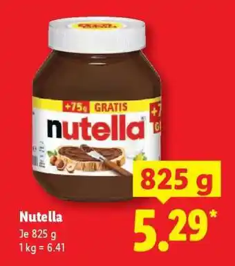 Lidl nutella Angebot