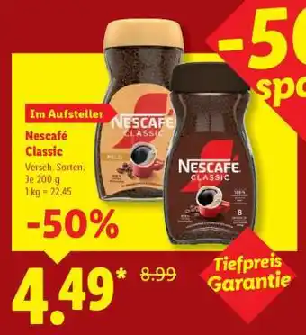 Lidl Nescafé Classic Angebot
