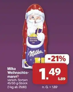 Famila Nord Ost MILKA Weihnachtsmann Angebot