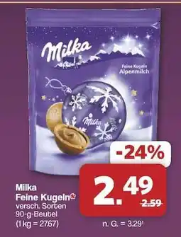 Famila Nord Ost Milka Feine Kugeln Angebot