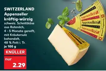 Kaufland Appenzeller kräftig-würzig Angebot
