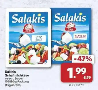 Famila Nord Ost Salakis Schafmilchkäse Angebot