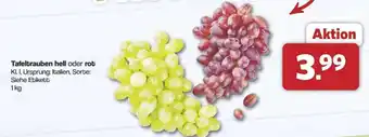 Famila Nord Ost Tafeltrauben hell oder rot Angebot