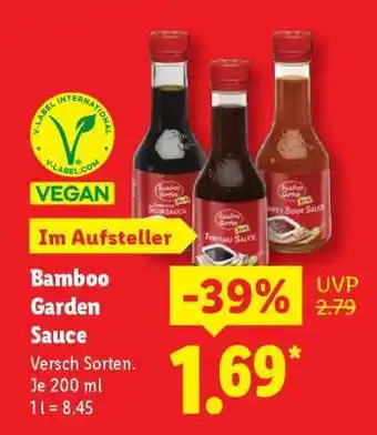 Lidl BAMBOO GARDEN Sauce Angebot
