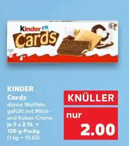 Kaufland Kinder Cards Angebot